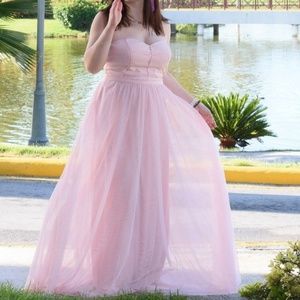 Sherri Hill JS Collections Blush Dress Size 8